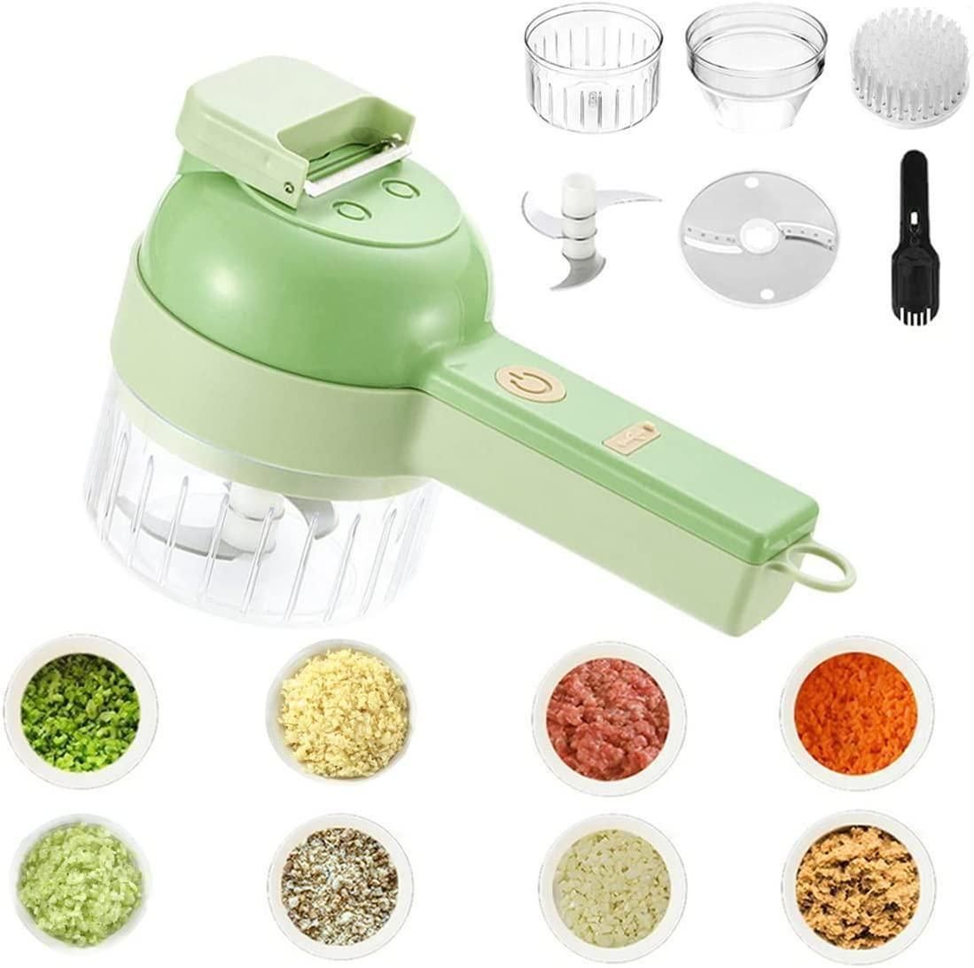 Electric Vegetable Cutter Set.