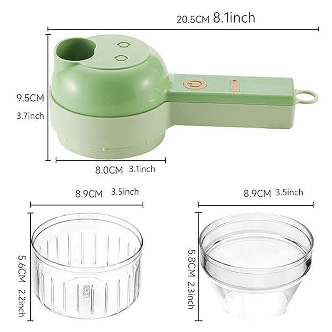 Electric Vegetable Cutter Set.