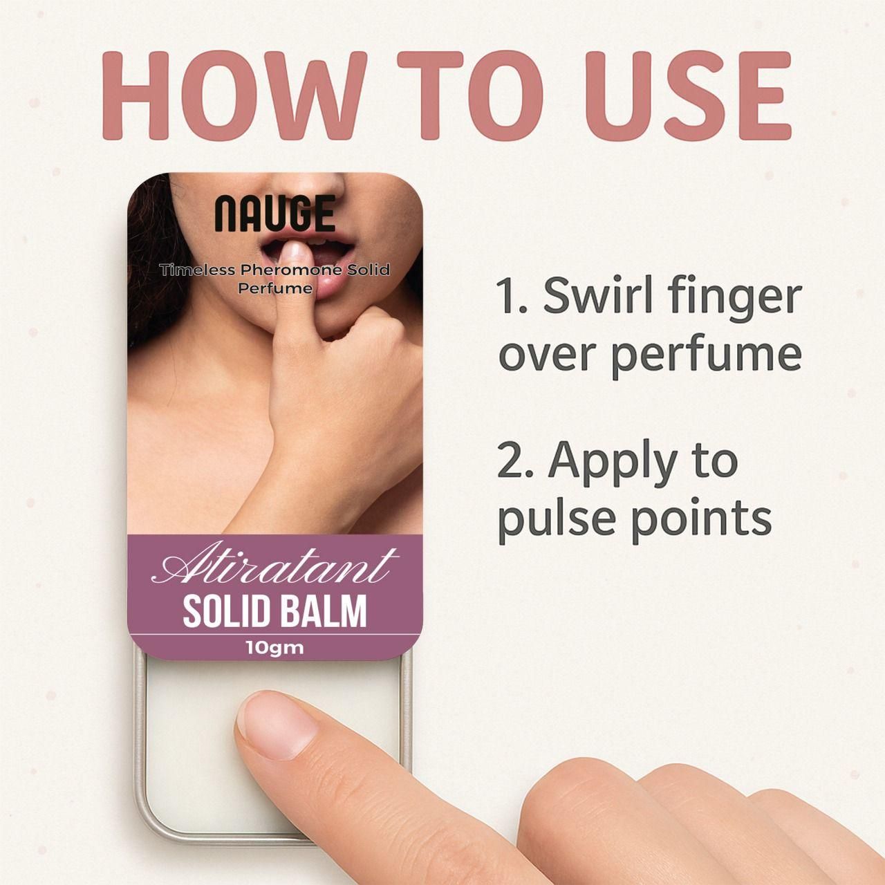 NAUGE Timeless Pheromone Solid Perfume