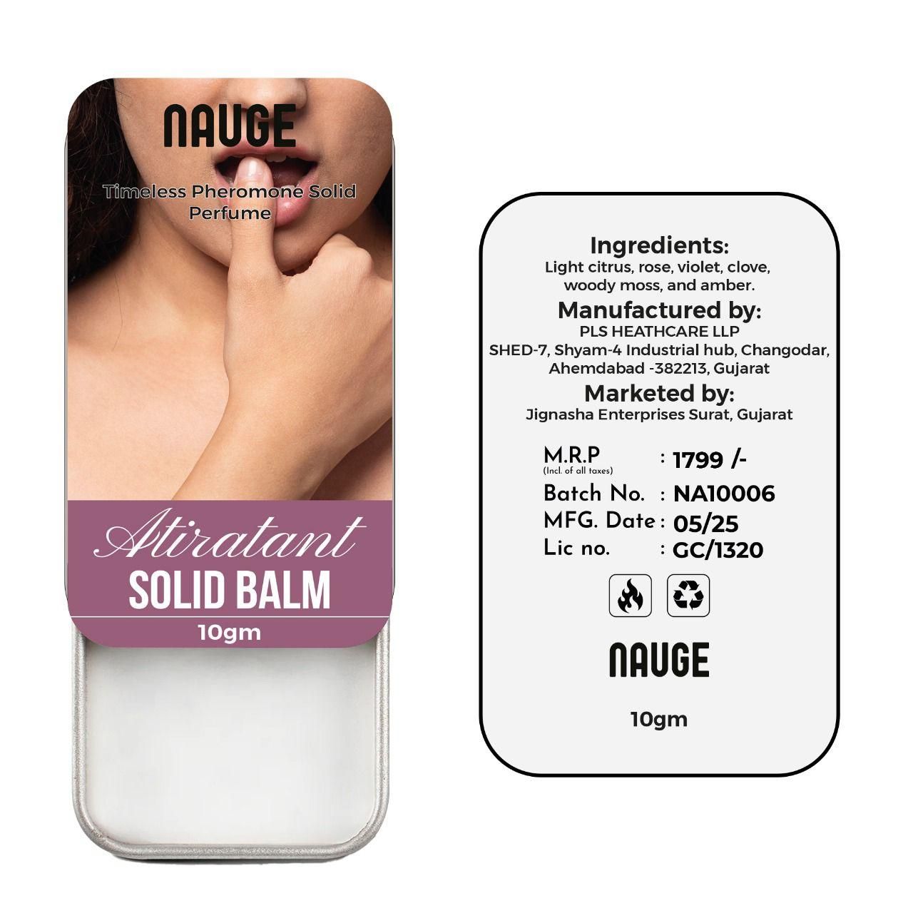 NAUGE Timeless Pheromone Solid Perfume